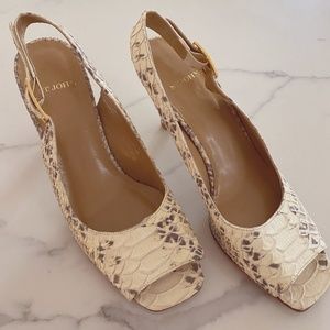 St. John sling back heels size 6.5